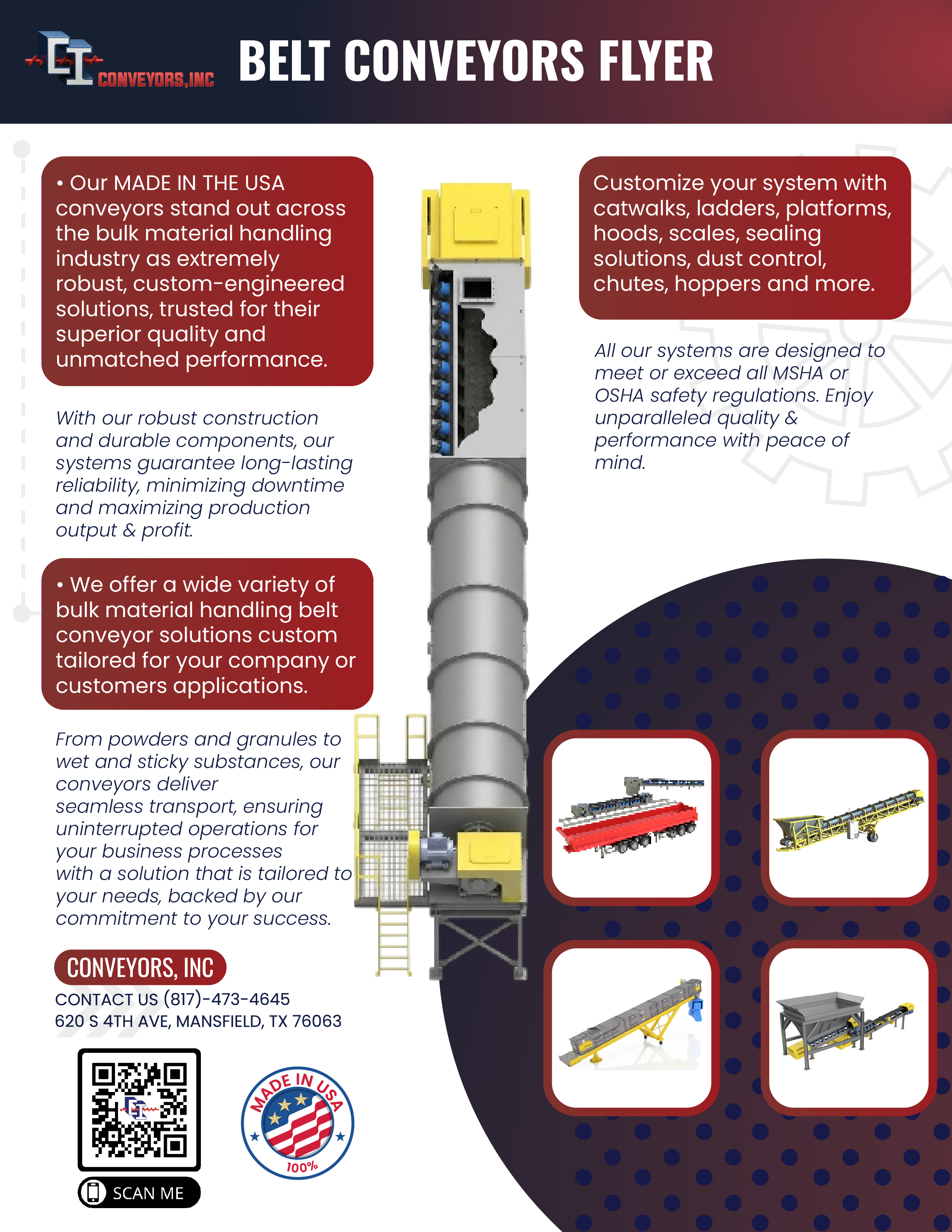 Belt Conveyor Technical Flyer