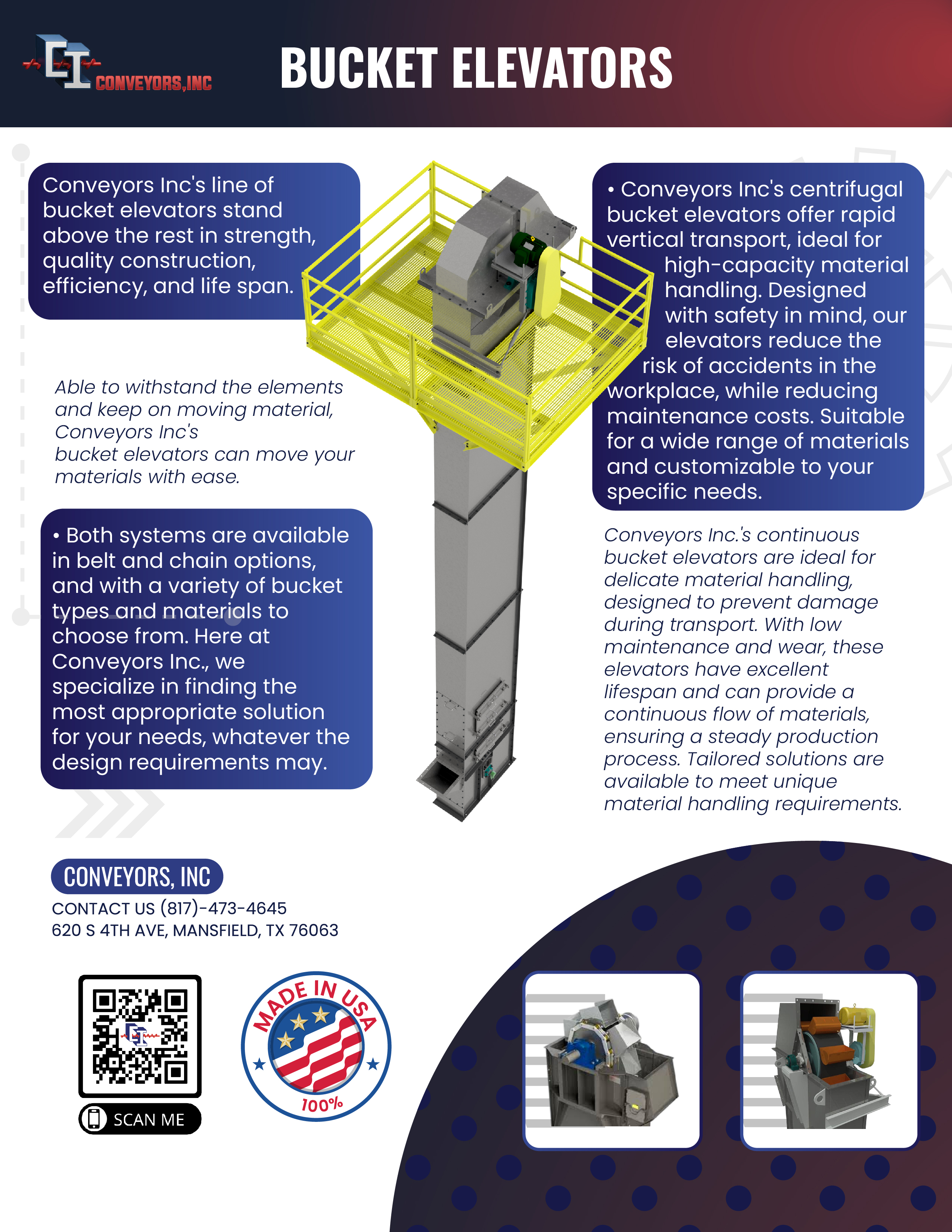 Bucket Elevator Technical Flyer