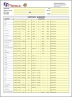 Component Order Worksheet