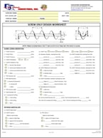 Screw Only Design Worksheet