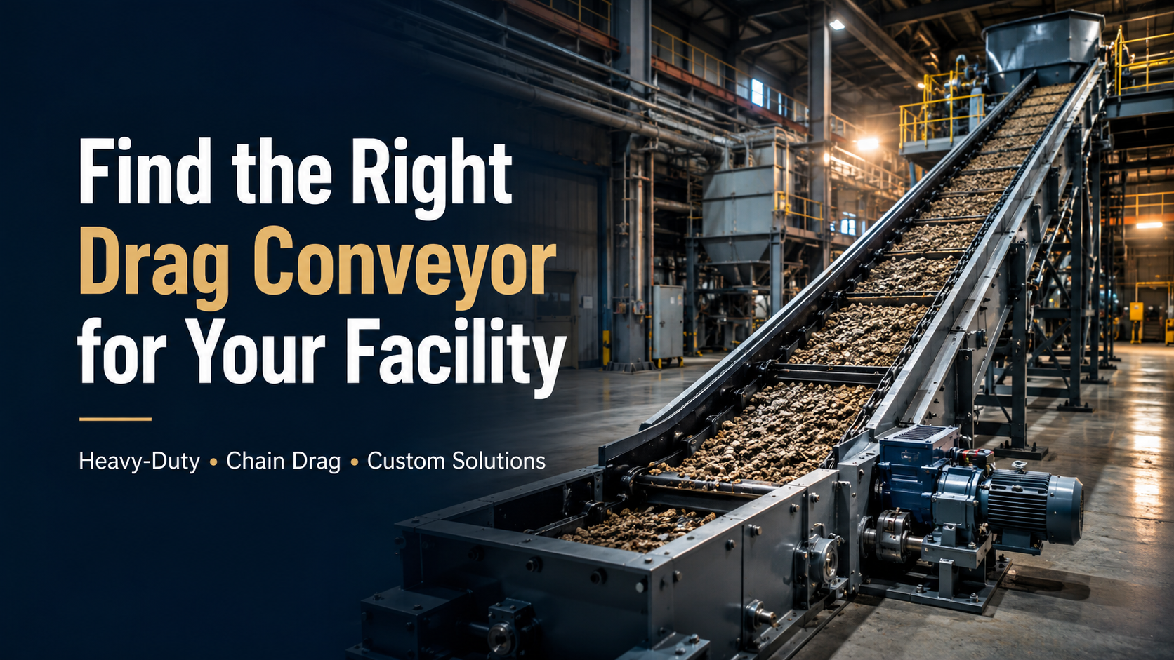 Drag Conveyors Explained: How Chain Drag Systems Handle Heavy-Duty Bulk Material